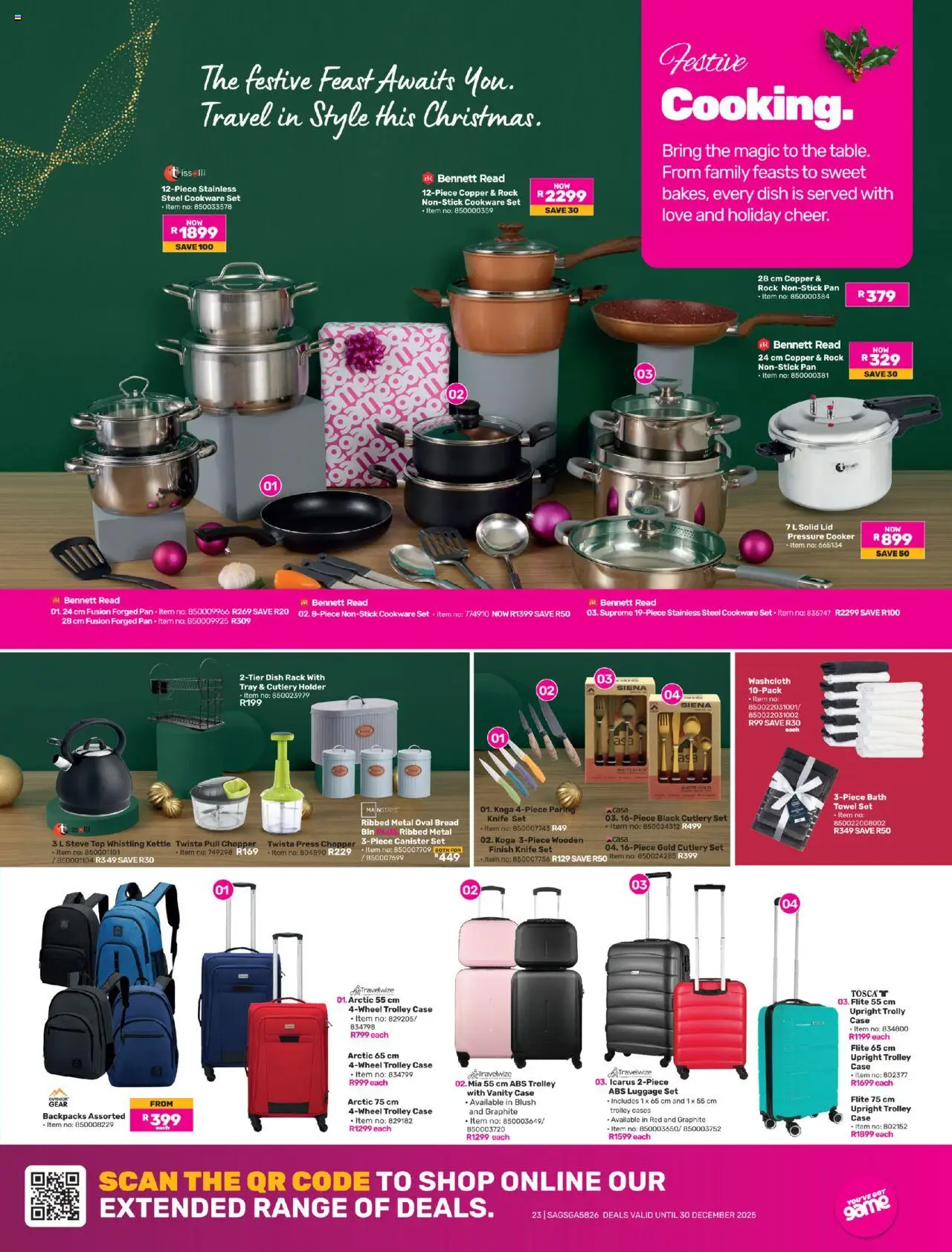 New Game catalogue – valid from 20.10.2025 | Page: 23 | Products: Stove, Kettle, Pressure cooker, Blush