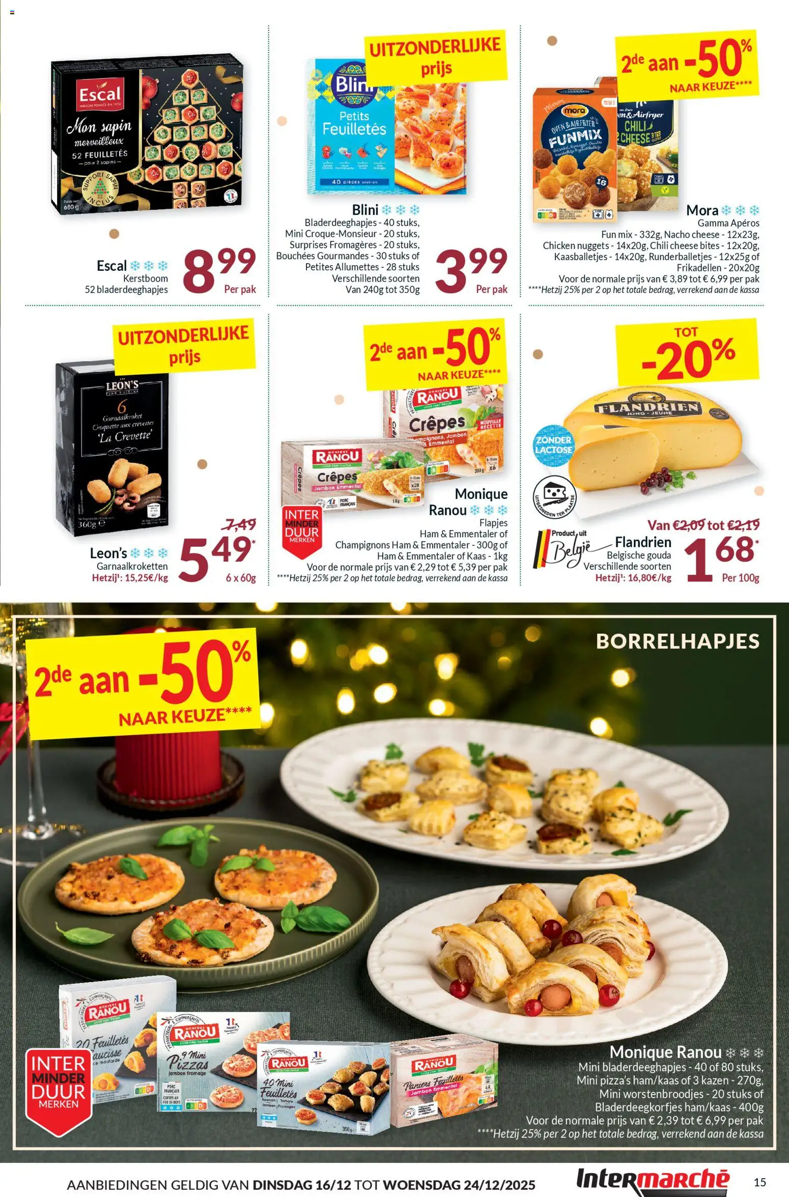 {H1} | Pagina: 15 | Producten: Ham, Chicken Nuggets, Oven, Kaas