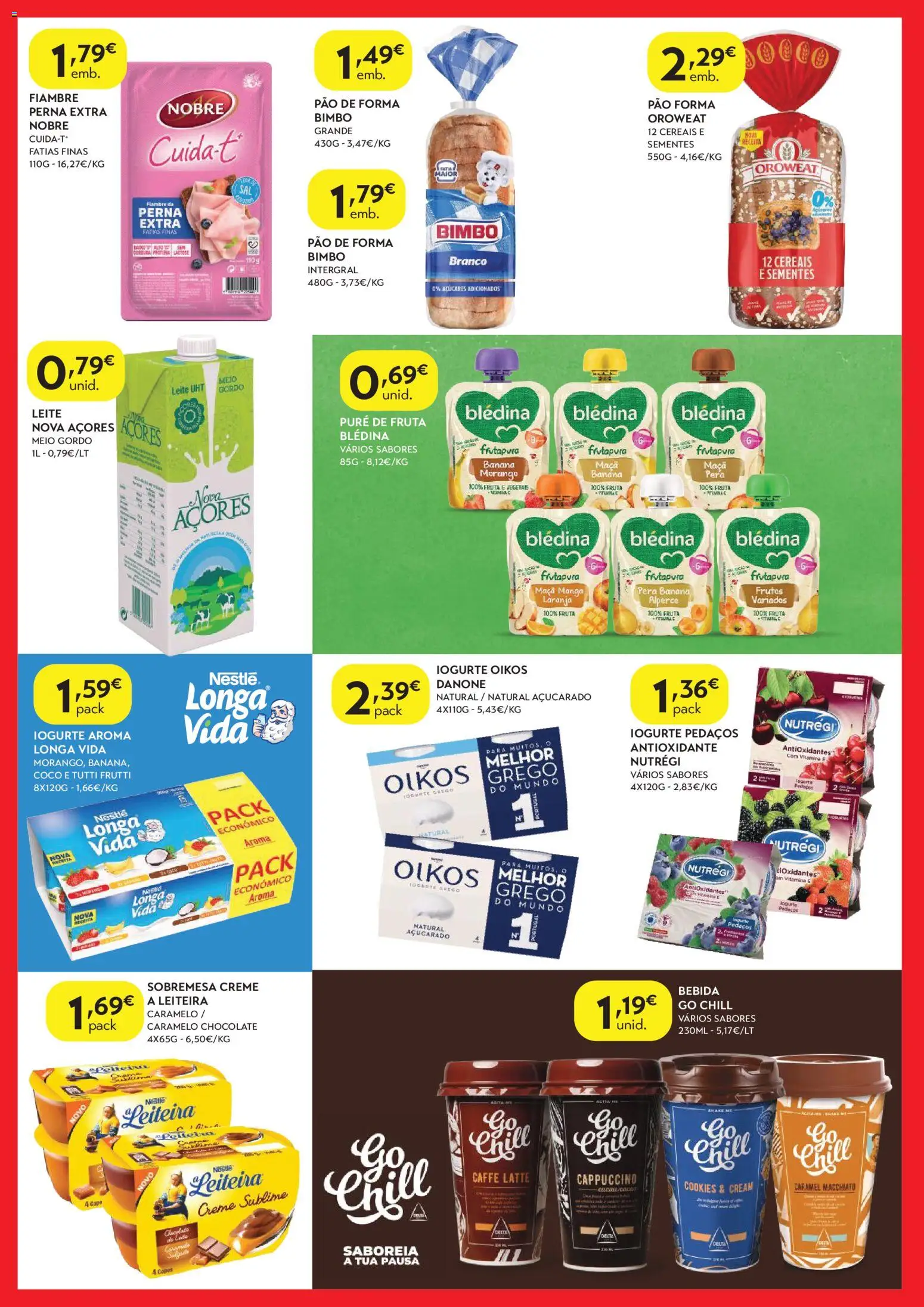 Spar - folheto │ válido de 20.01.2026 | Página: 4 | Produtos: Pão de forma, Leite, Pão, Maça