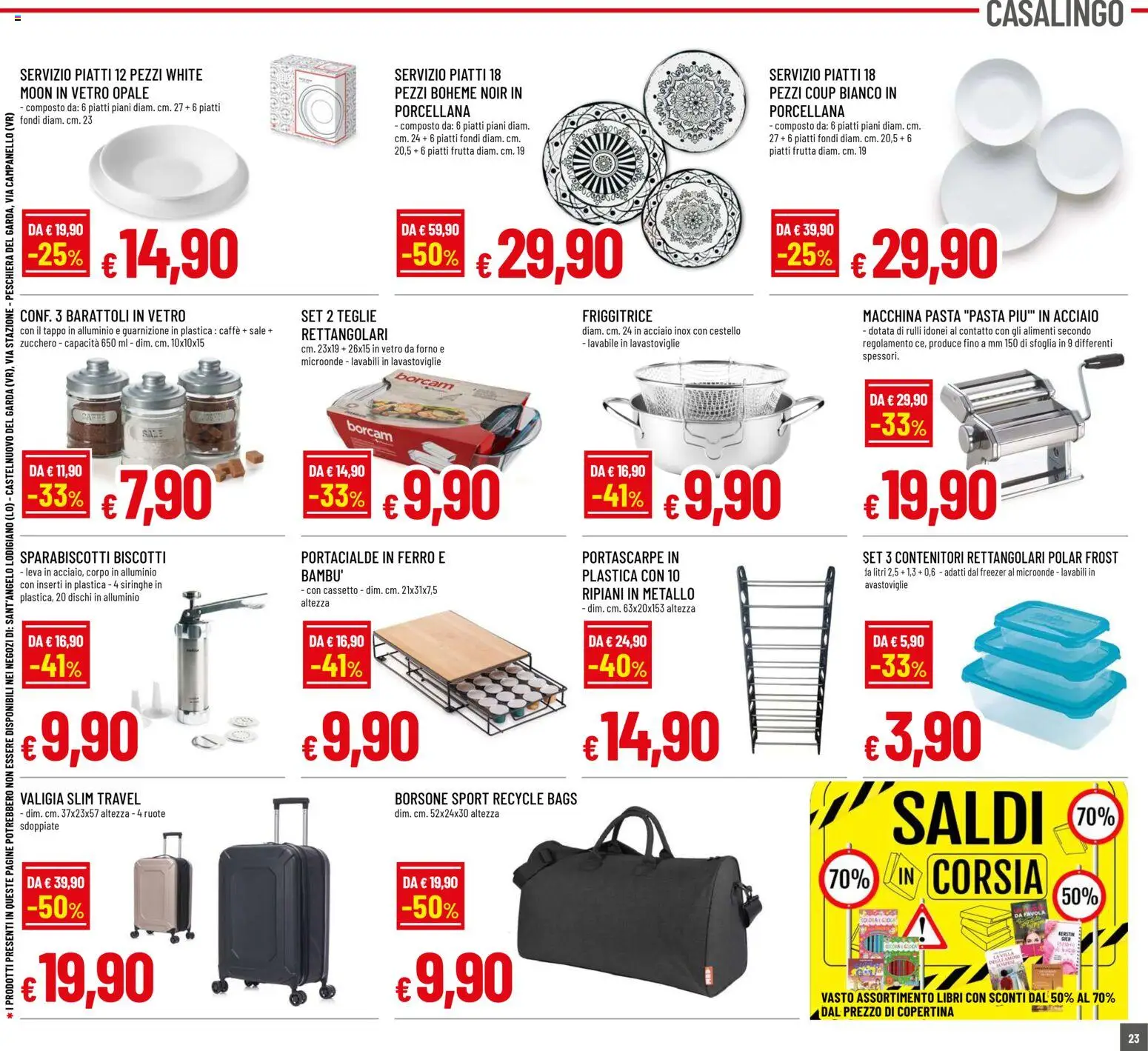 Volantino Galassia del 08.01.2026 | Pagina: 23 | Prodotti: Microonde, Frutta, Zucchero, Barattoli