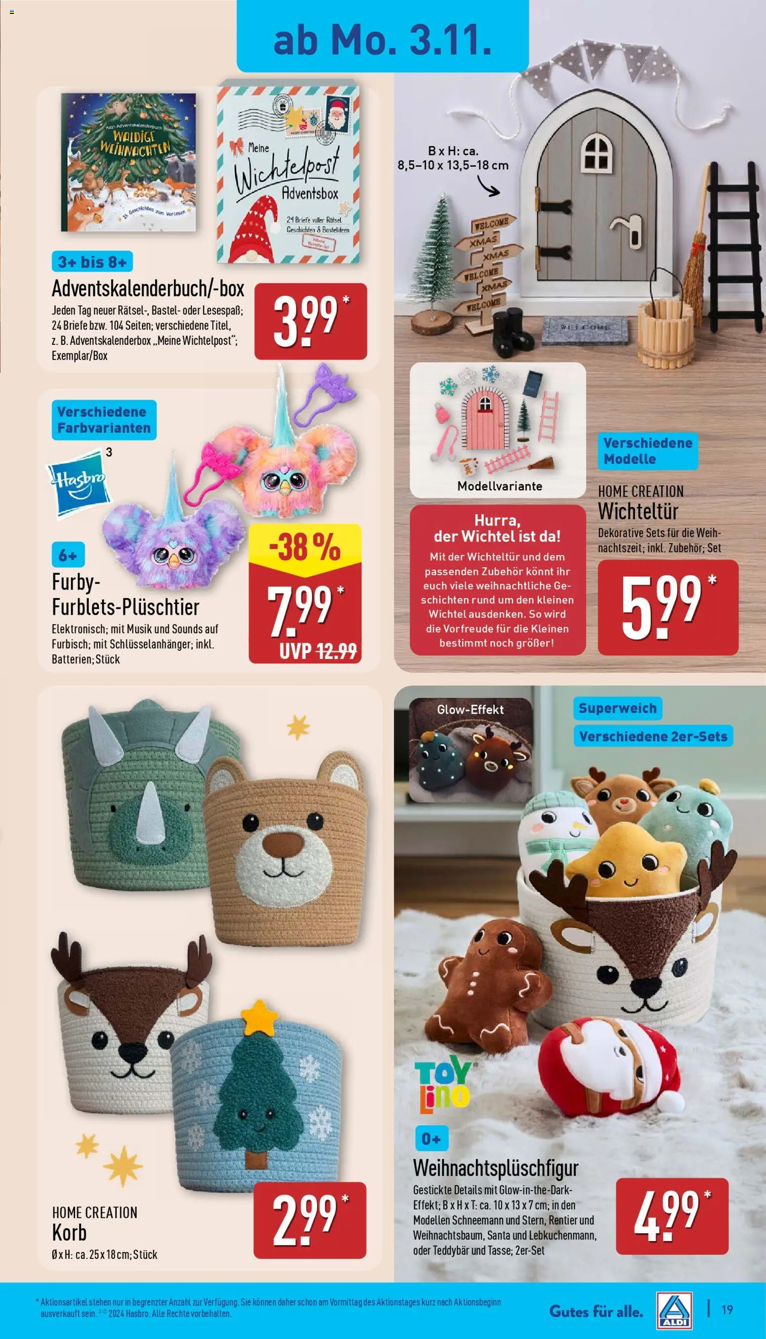 Aldi Prospekt 	 – gültig ab 03.11.2025 | Seite: 19