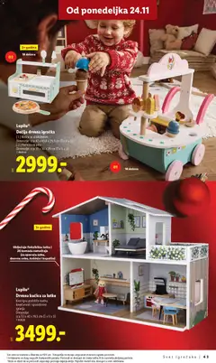 Lidl praznična dekoracija - pregled Lidl kataloga - važi od 10.11.2025 | Strana: 43