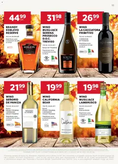 Pogląd oferty "Stokrotka Gazetka - Oferta alkoholowa" - ważna od 09.10.2025 | Strona: 11