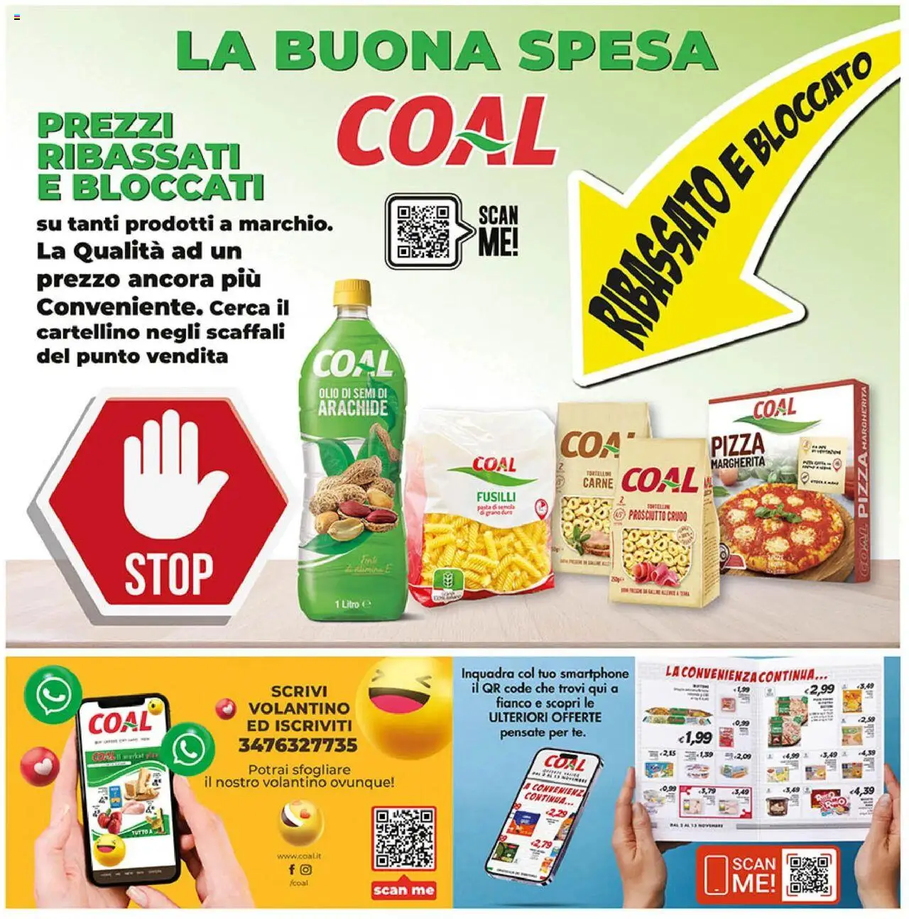 Volantino Coal del 11.09.2025 | Pagina: 24 | Prodotti: Prosciutto Crudo, Pizza, Olio, Prosciutto
