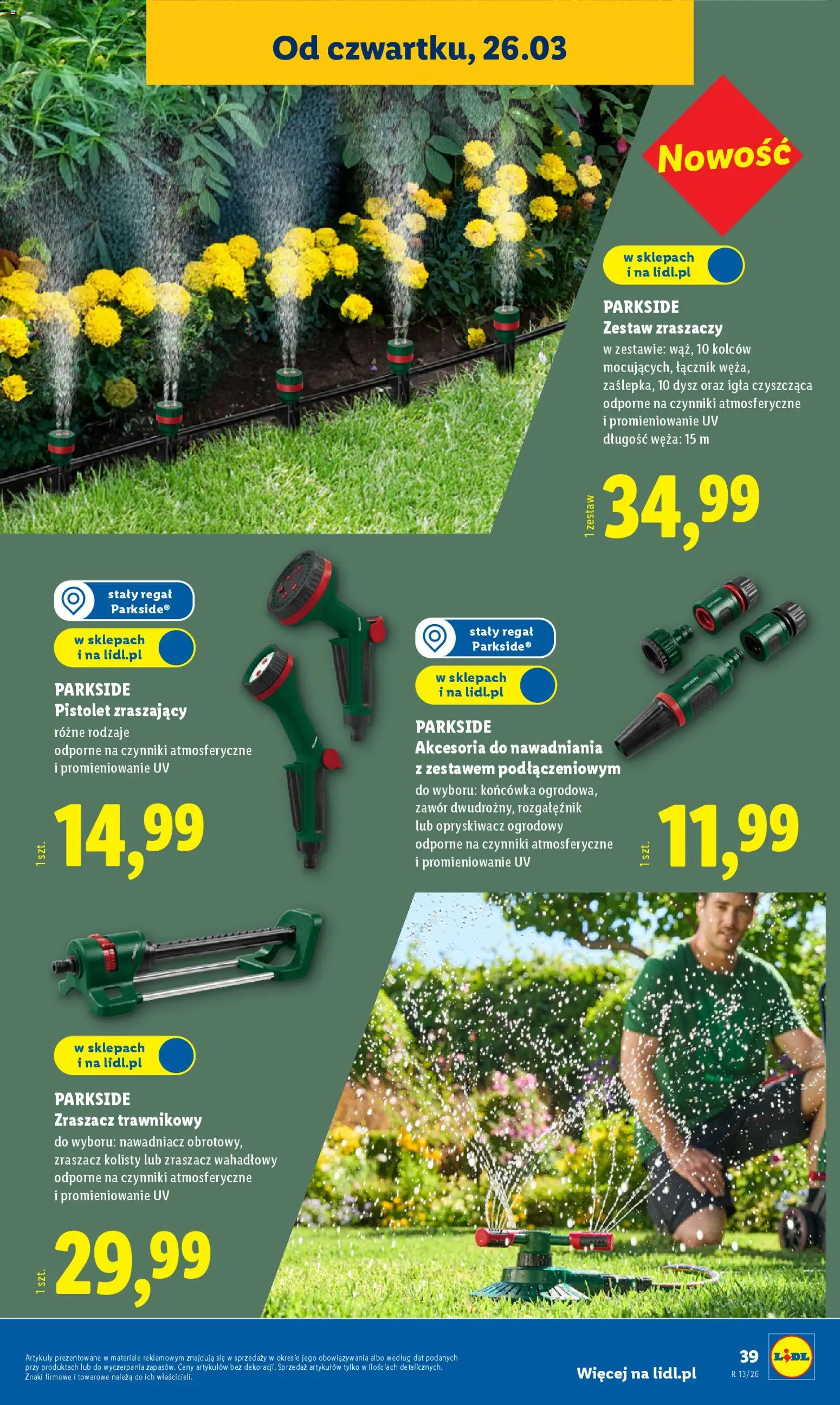 Lidl Katalog od 23.03.2026 | Strona: 49 | Produkty: Opryskiwacz, Regał