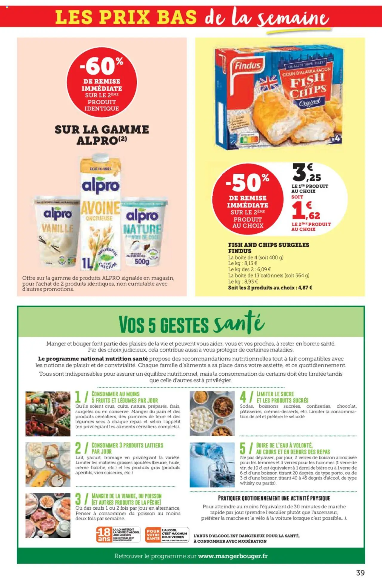 | Page: 39 | Produits: Whisky, Sucre, Mais, Lait