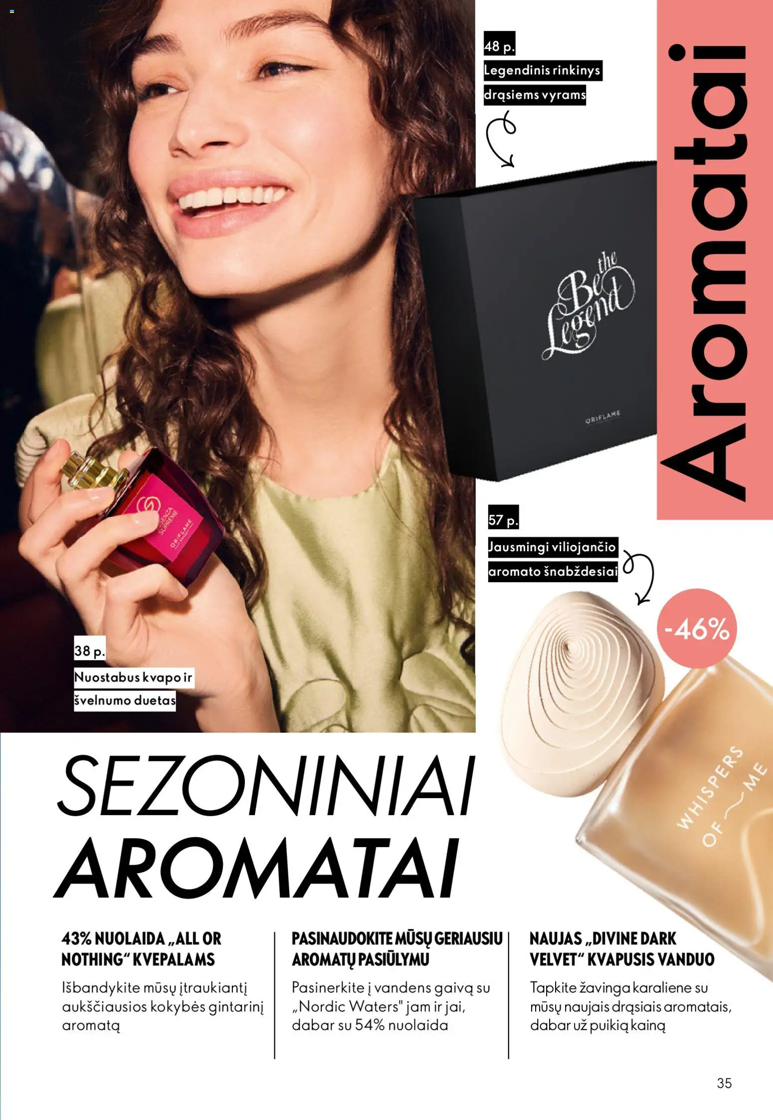 Oriflame akcijos nuo 19.11.2025 | Puslapis: 35 | Prekių: Kvapusis vanduo