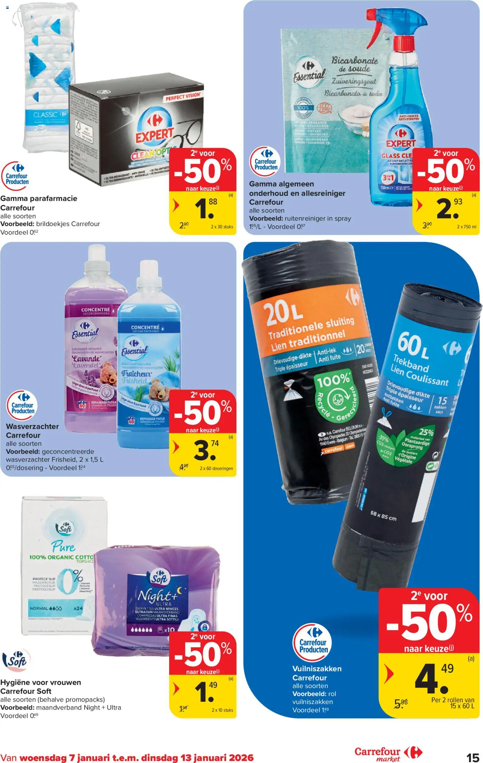 {H1} | Pagina: 15 | Producten: Allesreiniger, Csöves kukorica, Füstölt oldalas, Wasverzachter