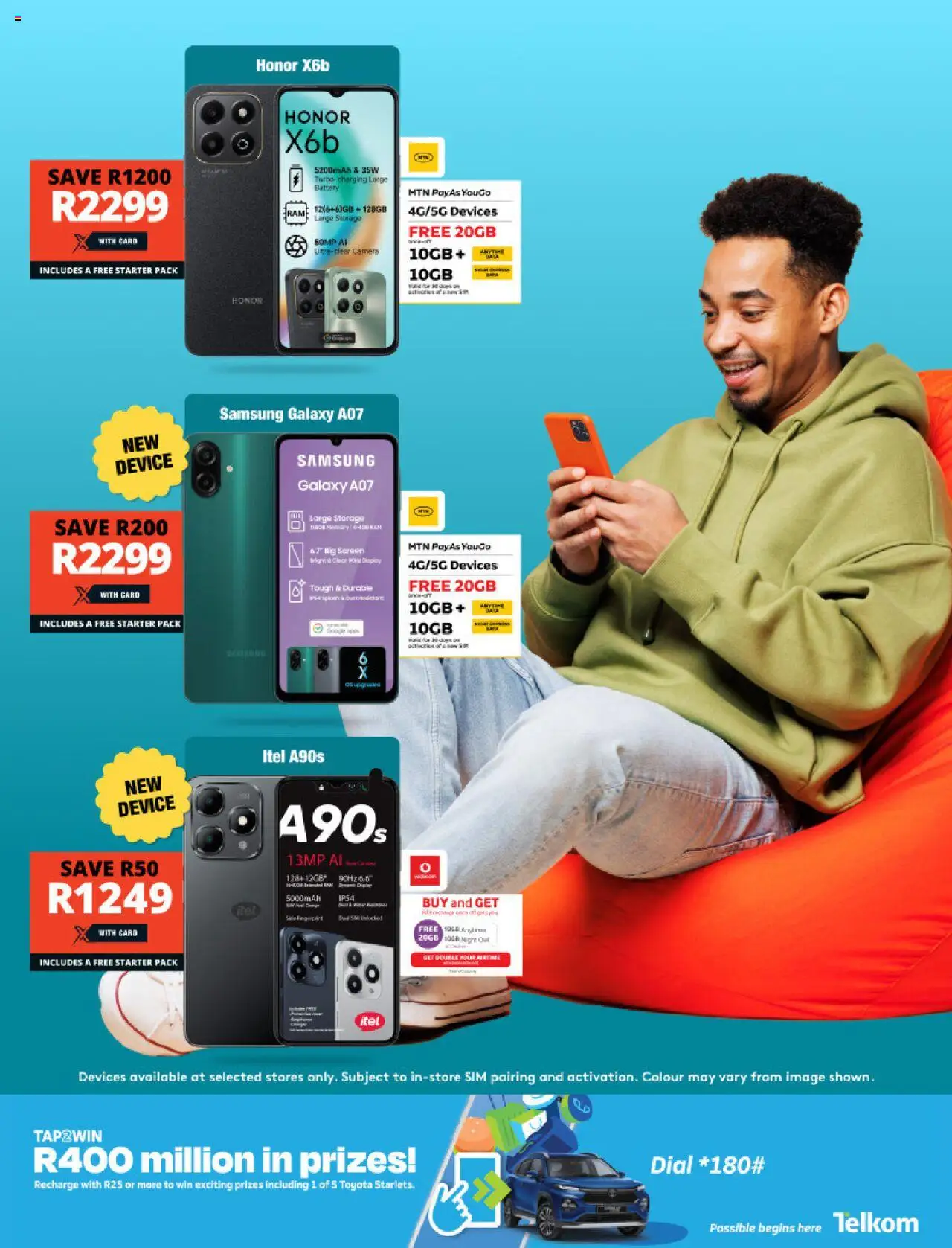 New Checkers catalogue – valid from 20.10.2025 | Page: 2 | Products: Sim, Camera, Battery