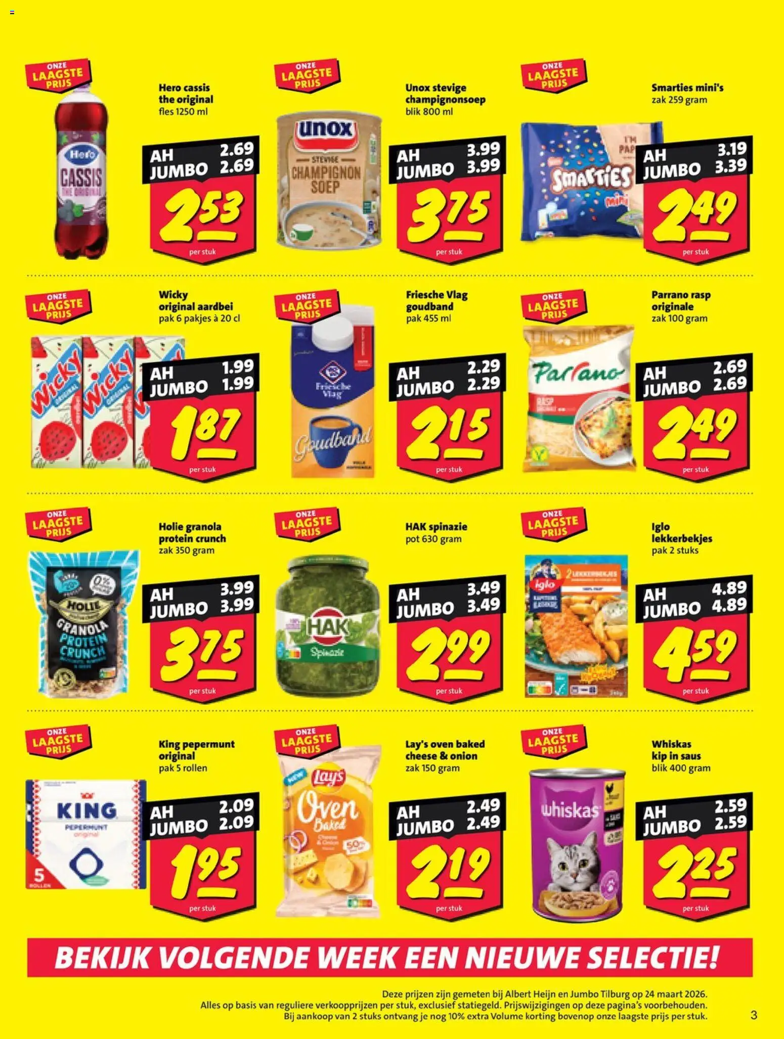 {H1} | Pagina: 3 | Producten: Fles, Cassis, Zak, Kip