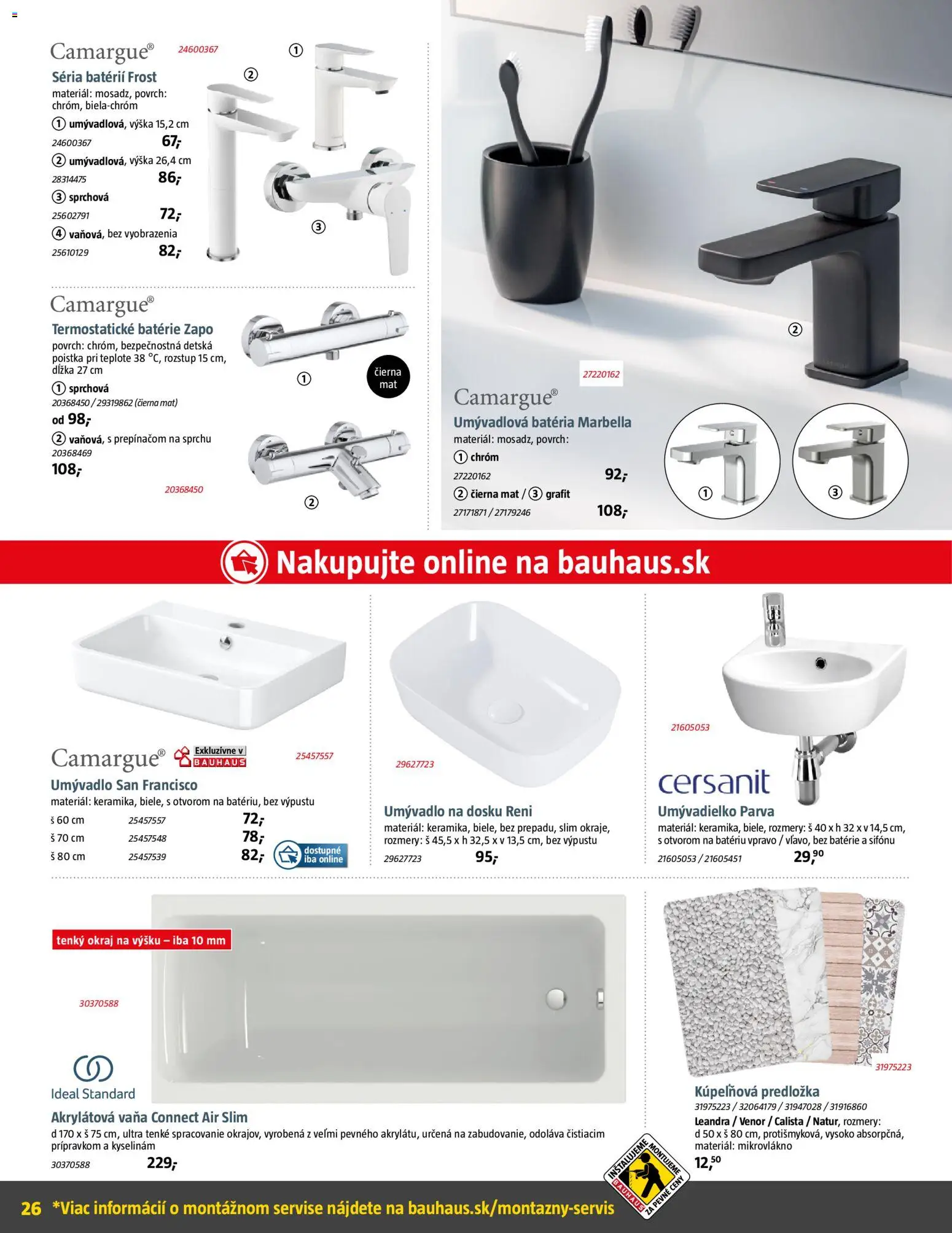 Nové Bauhaus akcie – leták je platný od 09.02.2026 | Strana: 26