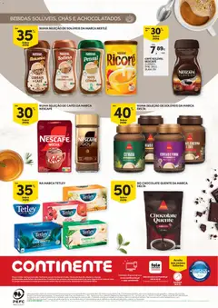 Pré-visualização Tetley Chá Preto English Breakfast, Chá preto English Breakfast válido de 03.02.2026 | Página: 20 | Produtos: Café solúvel, Nestlé, Café, Chocolate