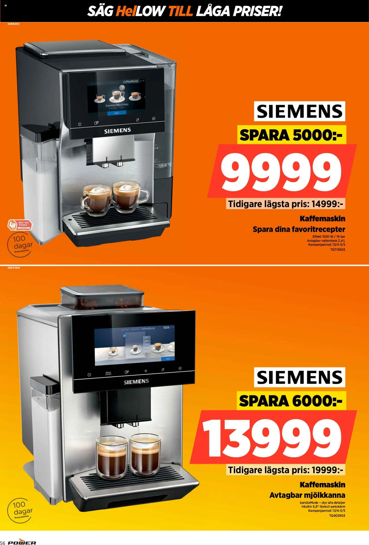 Power reklamblad aktuell från 27.04.2026 | Sida: 56 | Produkter: Såg