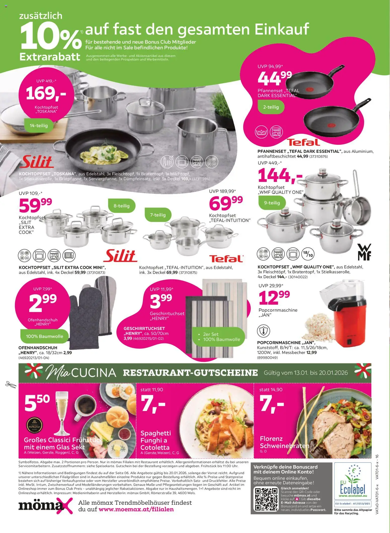 Mömax Prospekt aktuell gültig ab 13.01.2026 | Seite: 16 | Produkte: Hajdina liszt