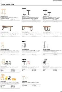 Ikea Büroeinrichtung ab 30.09.2025 gültig | Seite: 147 | Produkte: Bartisch, Barhocker, Tisch, Stuhl