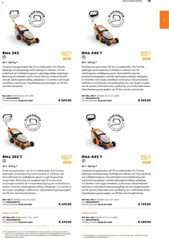 Aveve Gids tuinmachines - Voorbeeld van een folder van Aveve, geldig van 01.03.2026 | Pagina: 25 | Producten: Behuizing