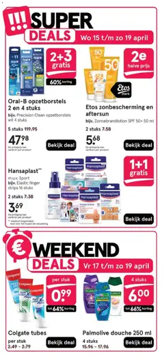 Etos folder - Voorbeeld van een folder van Etos, geldig van 13.04.2026 | Pagina: 3 | Producten: Kan, Douche, Gel