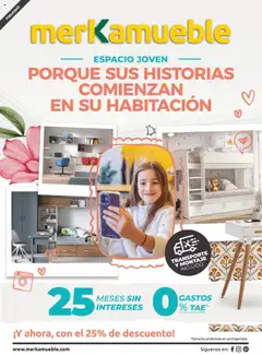 Vista previa Merkamueble folleto válido desde el 01.09.2025