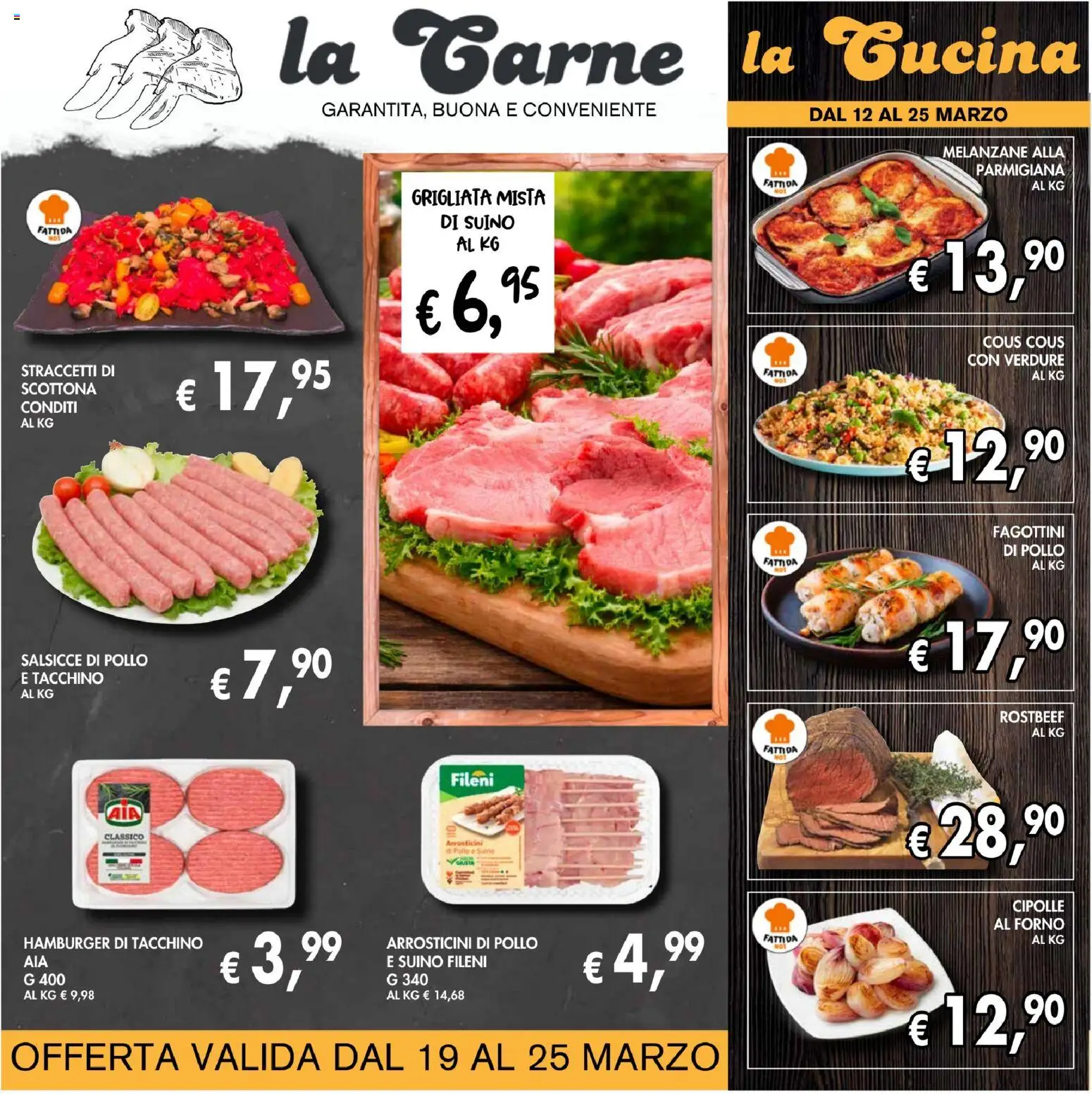 Volantino Coal del 12.03.2026 | Pagina: 5 | Prodotti: Suino, Melanzane, Forno, Hamburger