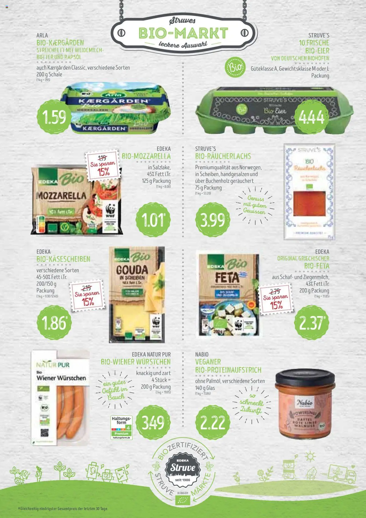 Edeka Struve Prospekt 	 - gültig ab dem 12.08.2025 | Seite: 9 | Produkte: Wiener wurstchen, Feta, Butter, Mozzarella