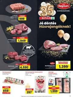 Spar Akciós újság - amely érvényes a következő dátumtól: 12.02.2026 | Oldal: 7