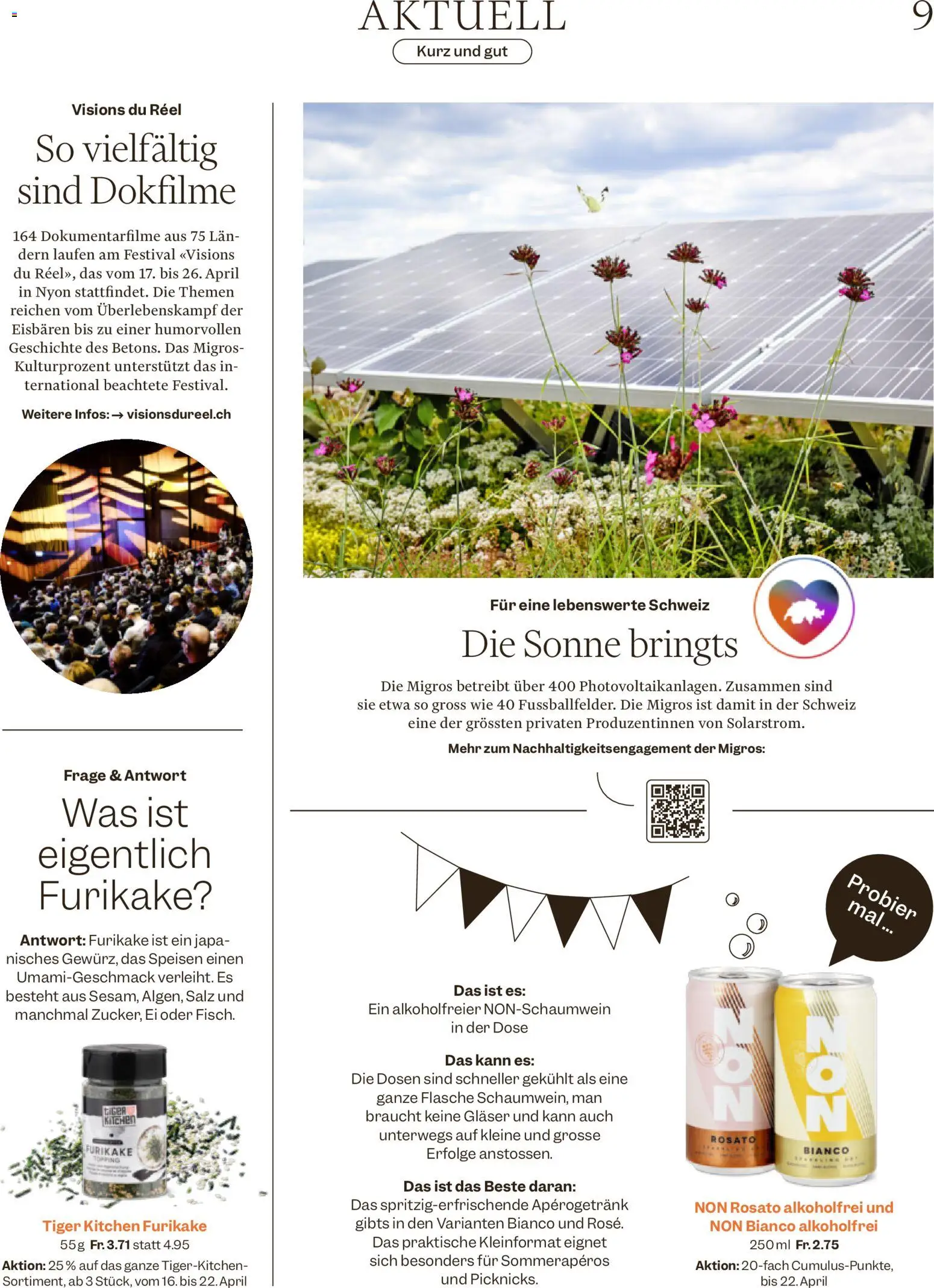 Migros aktionen Magazin – gültig ab 15.04.2026 | Seite: 9 | Produkte: Salz