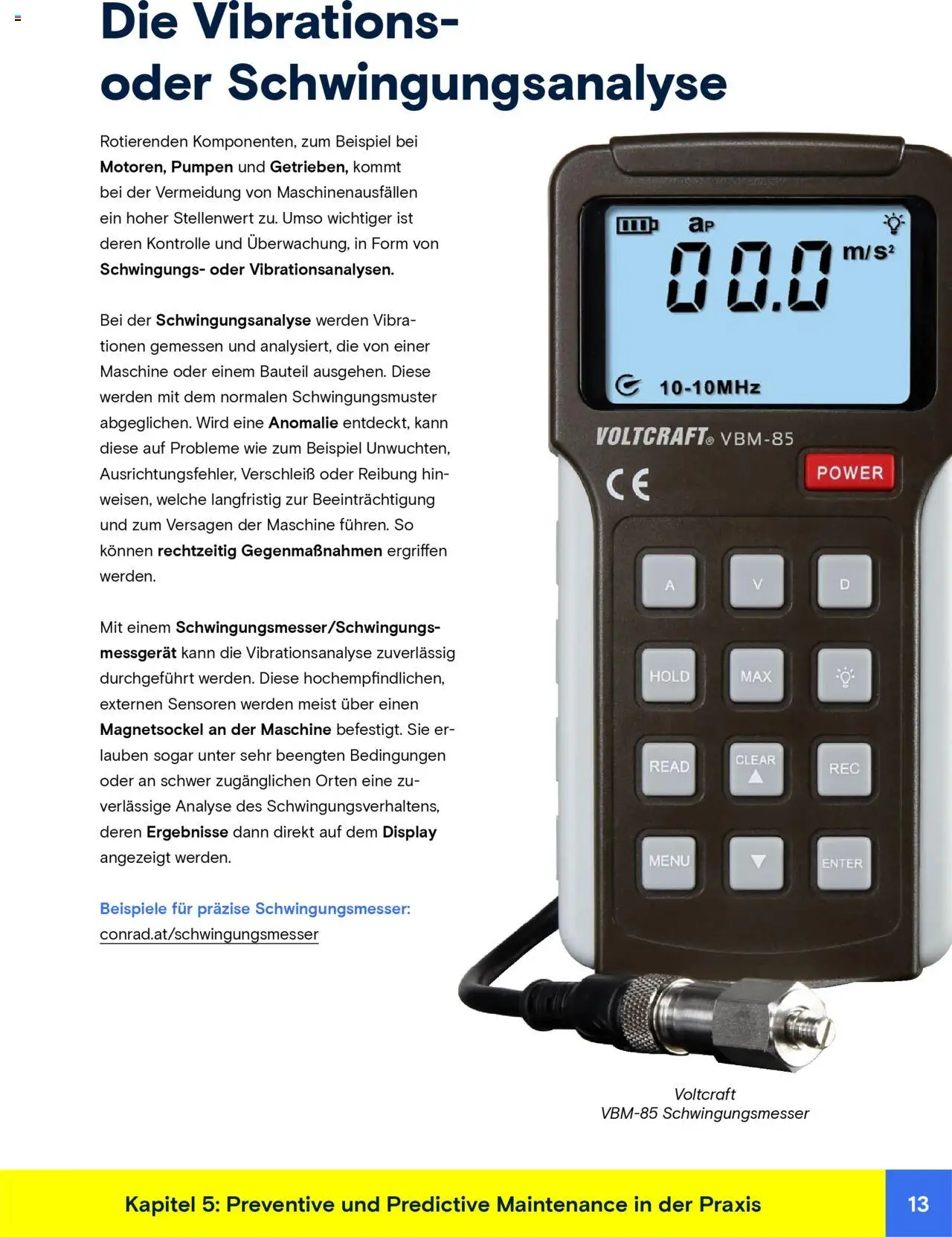 Conrad Whitepaper vorausschauende Wartung gültig ab 15.05.2025 | Seite: 13