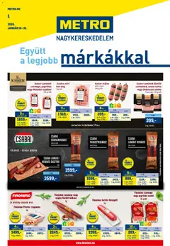 Metro Akciós újság - amely érvényes a következő dátumtól: 16.01.2026