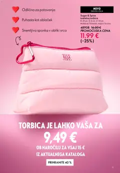 Oriflame katalog akcije – veljaven od 28.01.2026 | Stran: 11 | Izdelki: Toaletna torbica, Torbica