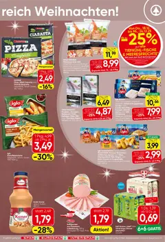 Spar Flugblatt - Burgenland ab 18.12.2025 gültig | Seite: 15 | Produkte: Meeresfrüchte, Zitrone, Jääkaappipakastin, Pizza