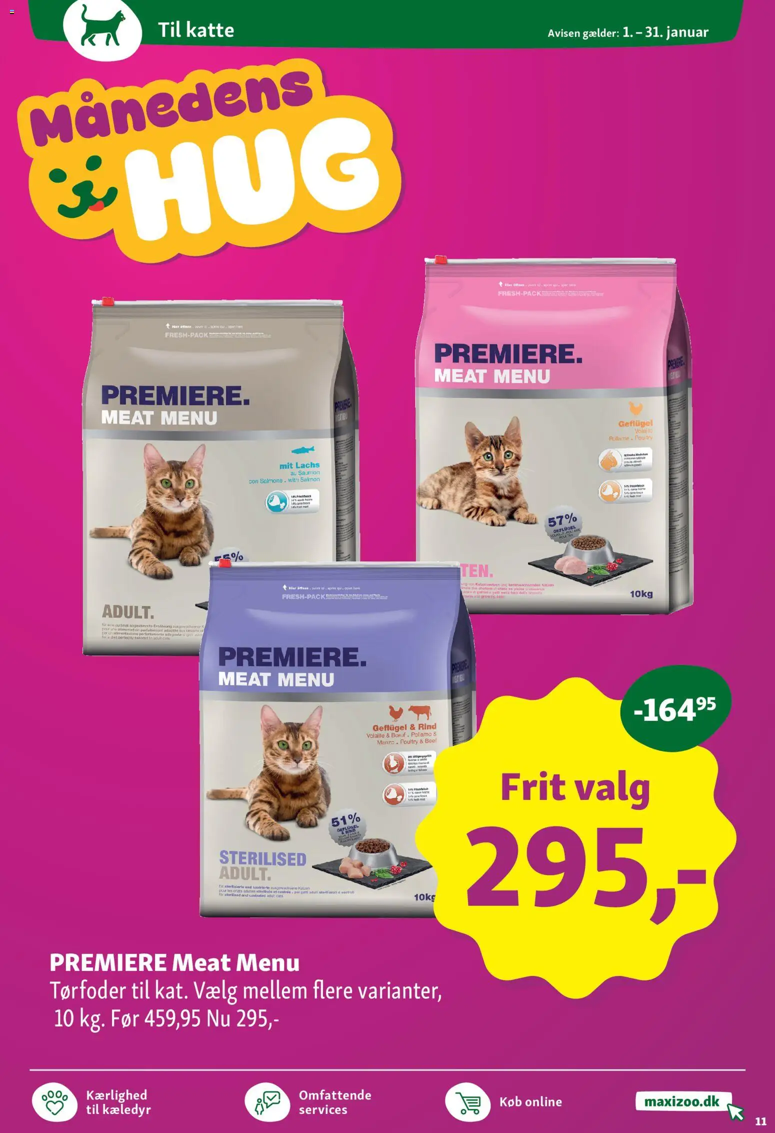 Maxi Zoo tilbudsavis – gyldig fra 01.01.2026 | Side: 11