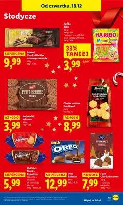 Pogląd oferty "Ciastka maślane shortbread, Ciastka maślane shortbread, 400 g" - ważna od 18.12.2025 | Strona: 53