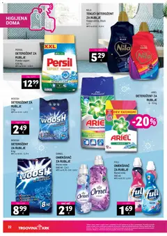 Katalog Trgovina Krk - Pregled kataloga iz trgovine Trgovina Krk, vrijedi od 16.12.2025 | Stranica: 22 | Proizvodi: Omekšivač, Deterdžent, Tekući deterdžent, Persil
