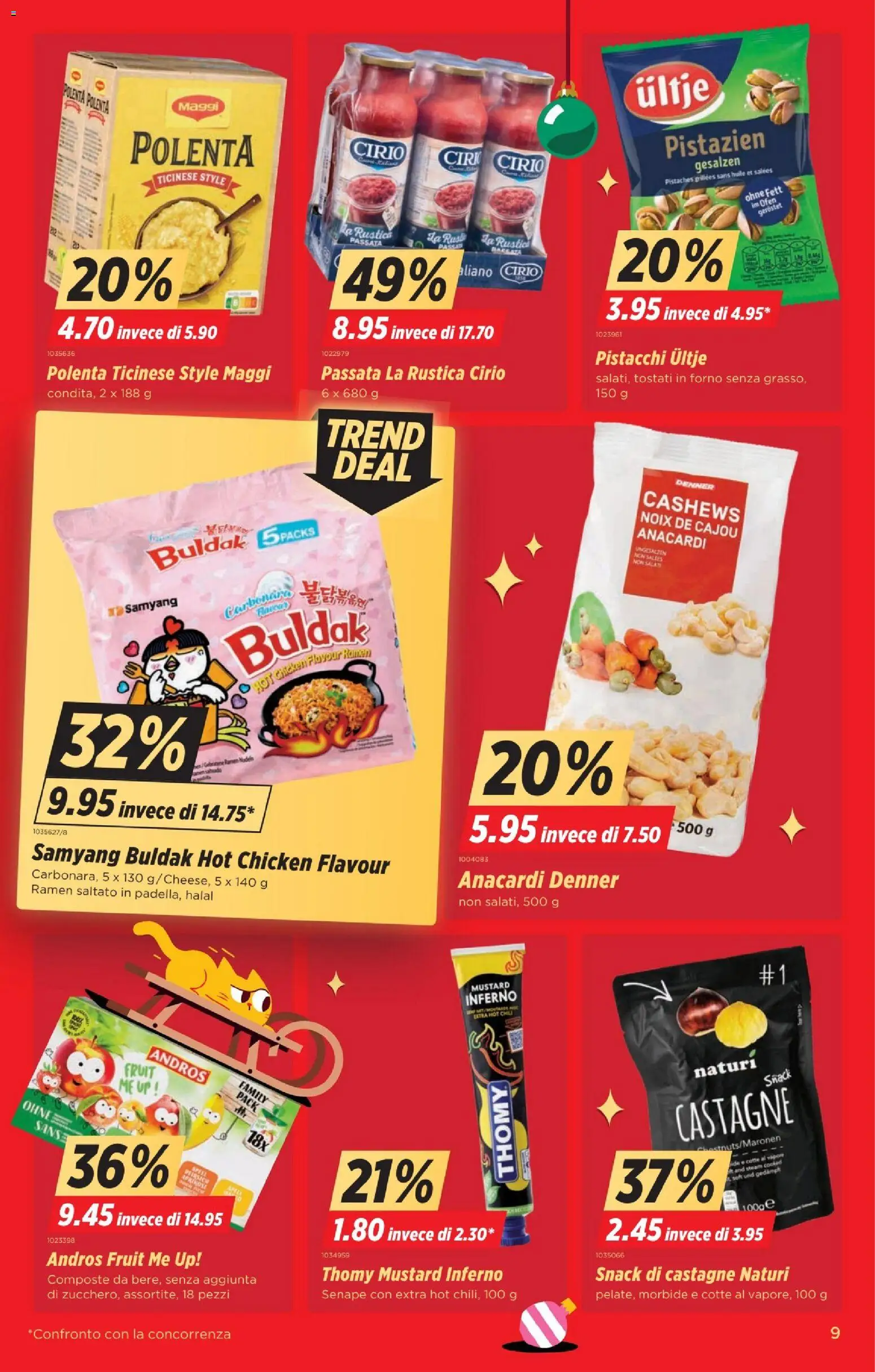 Denner Aktionen IT – gültig ab 18.11.2025 | Seite: 9 | Produkte: Chili, Pfirsich, Ofen