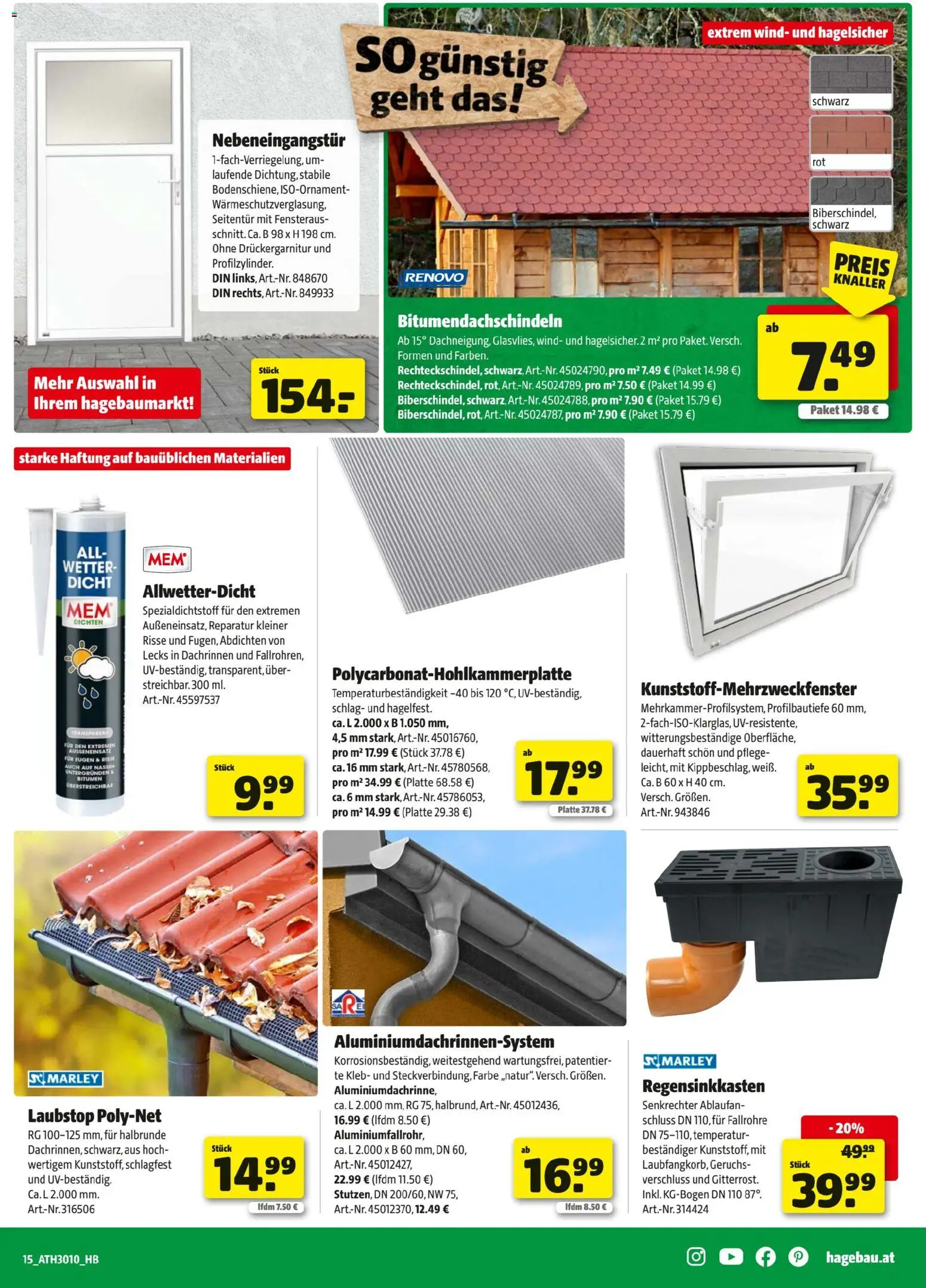 Hagebau Flugblatt gültig ab 24.02.2026 | Seite: 15