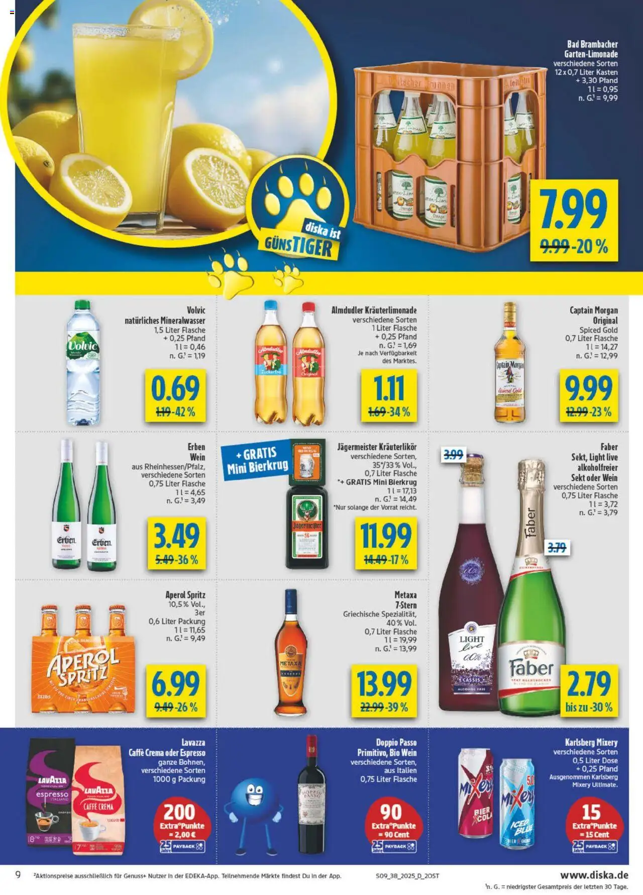 Diska Prospekt 	 – gültig ab 15.09.2025 | Seite: 9