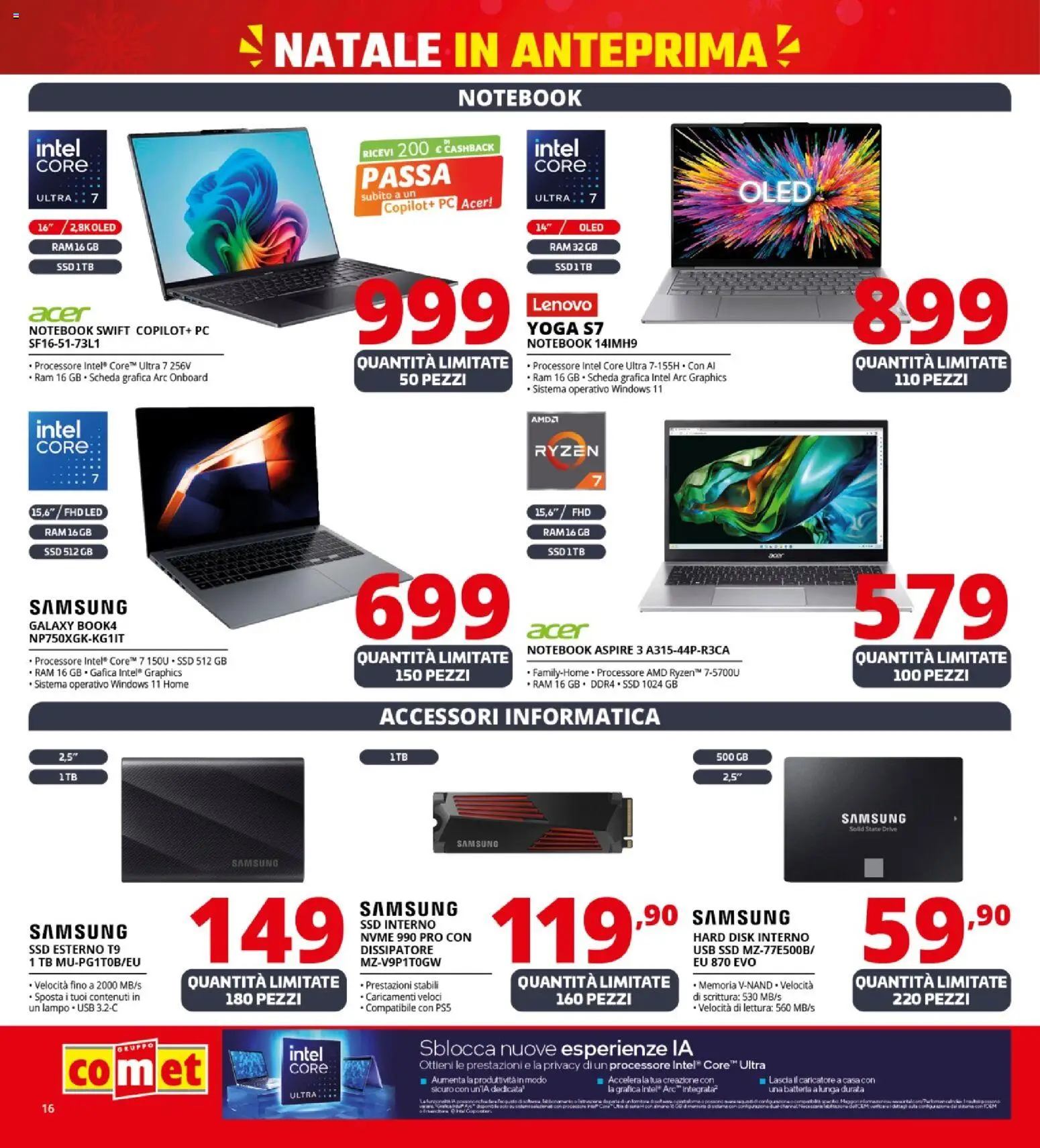 Volantino Comet del 03.12.2025 | Pagina: 16