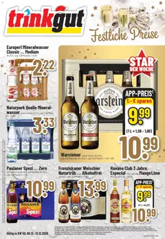 Trinkgut - trinkgut: Wochenangebote ab 07.12.2025 gültig