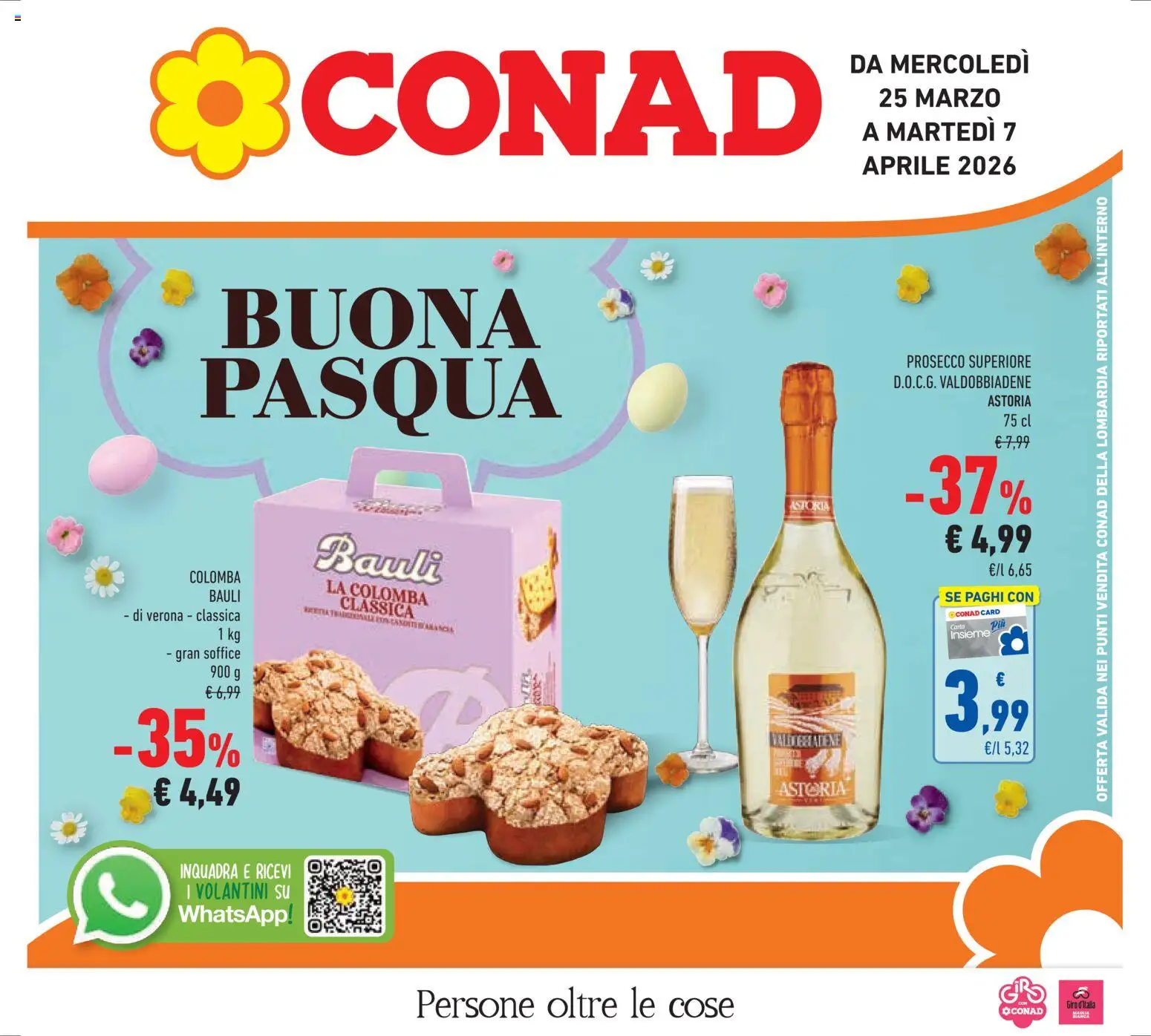 Volantino Conad del 25.03.2026 | Pagina: 1 | Prodotti: Prosecco