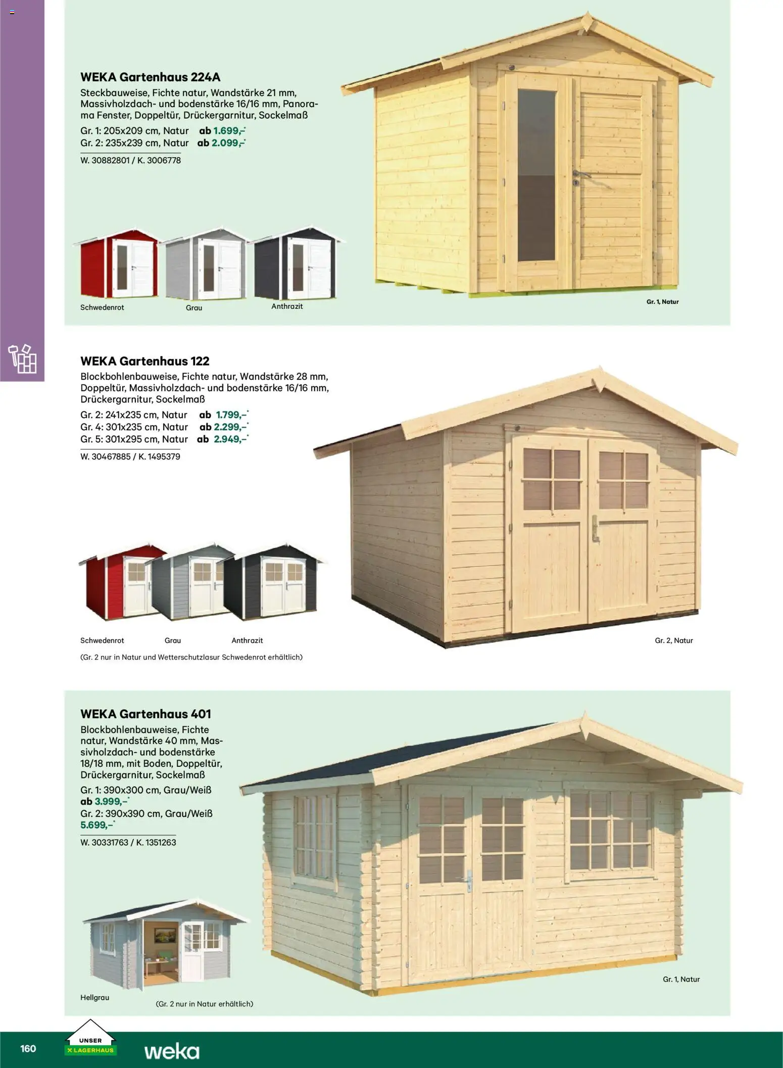 Lagerhaus  Garten und Freizeit Katalog 2026 gültig ab 22.02.2026 | Seite: 160