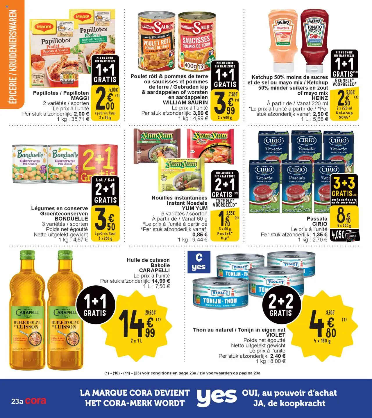  | Pagina: 23 | Producten: Noedels, Tonijn, Gewicht, Kip