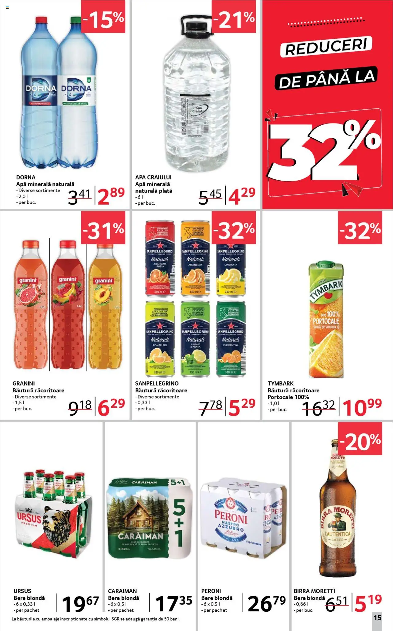Noul catalog Selgros – valabil de la 05.09.2025 | Pagină: 15 | Produse: Yazı tahtası kalemi, Bere, Portocale, Apă