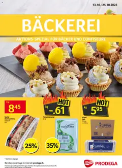 Prodega Aktionen Bäckerei ab 13.10.2025 gültig