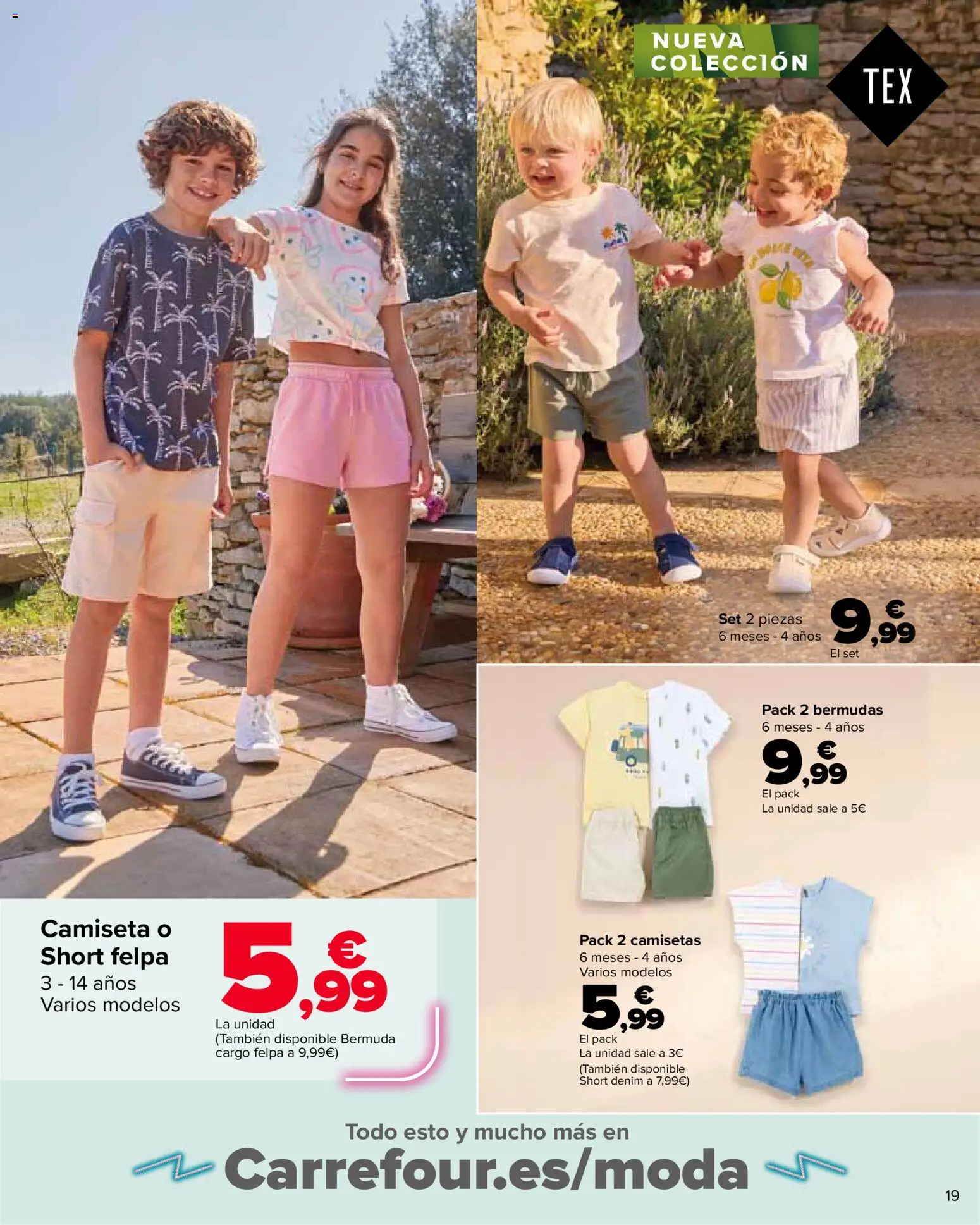 Carrefour Primavera │ válido desde el 08.04.2026 | Página: 19 | Productos: Bermudas