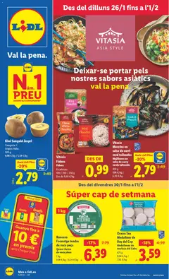 Vista previa Lidl folleto válido desde el 26.01.2026