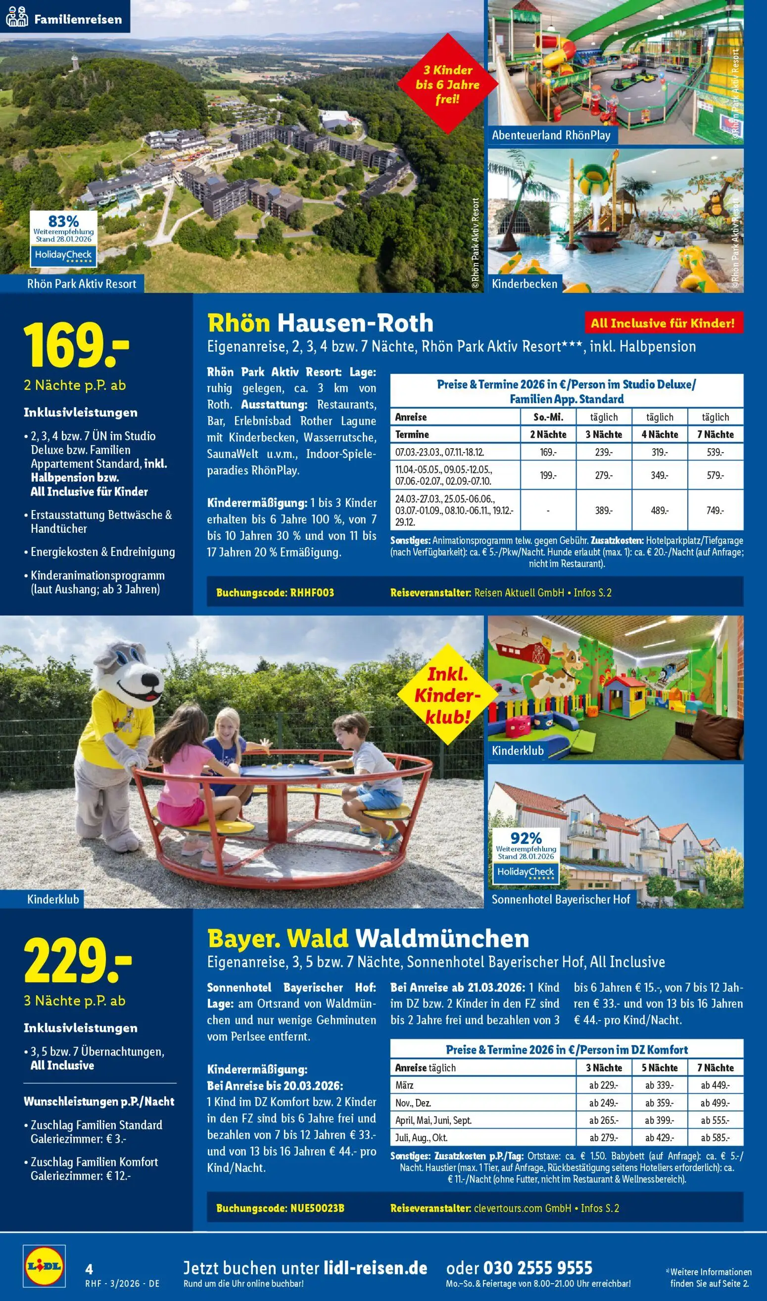 Lidl Reisen Prospekt 	 – gültig ab 28.02.2026 | Seite: 4 | Produkte: Babybett, Bettwäsche, Uhr