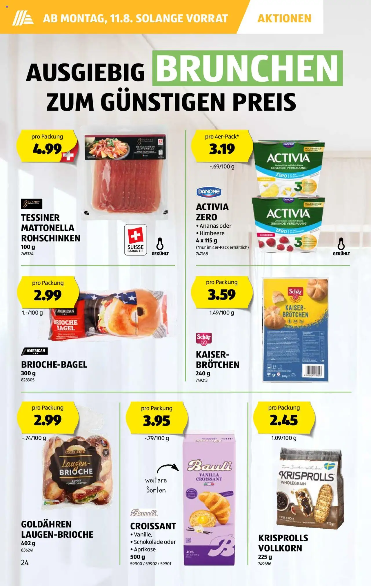 Aldi Aktionen ab 07.08.2025 | Seite: 24 | Produkte: Schokolade, Ananas, Himbeere