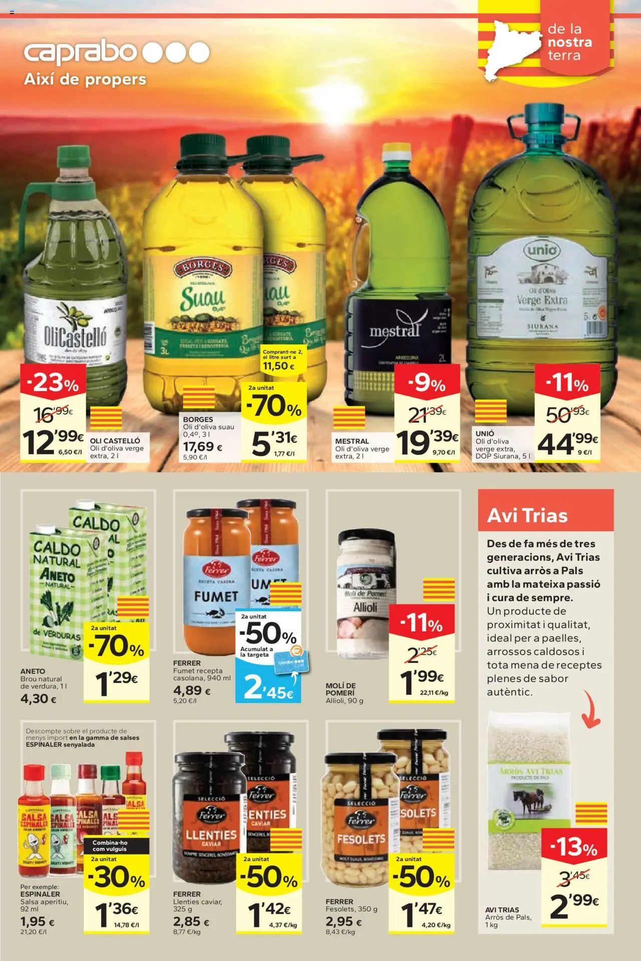 Caprabo - Ofertasses per a la tornada │ válido desde el 18.09.2025 | Página: 15