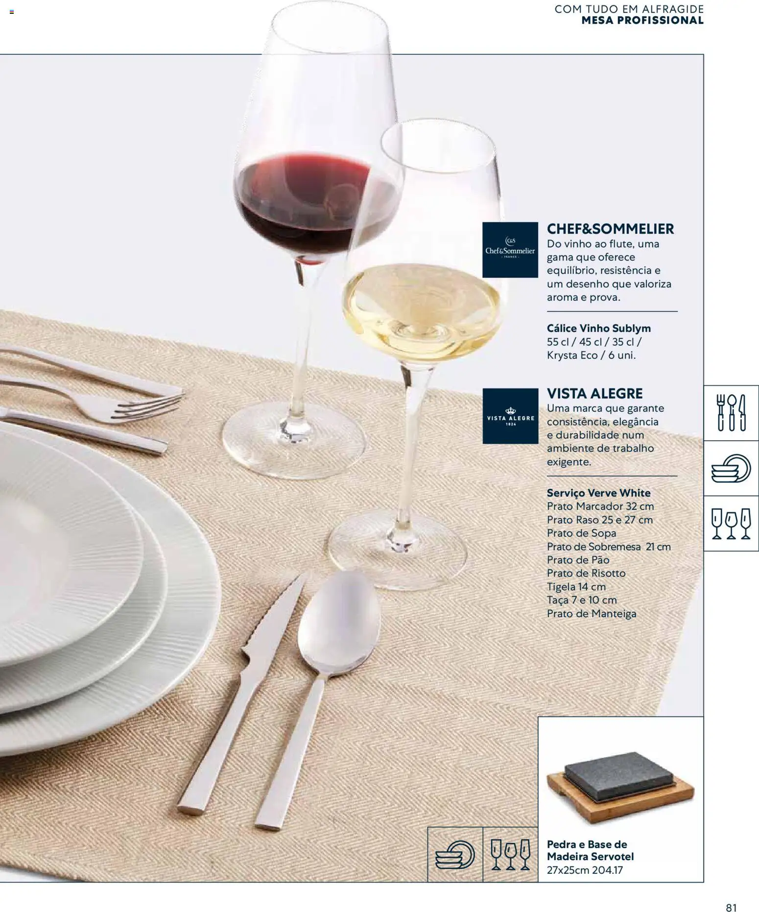 Recheio - Catálogo de Alfragide │ válido de 16.03.2026 | Página: 81 | Produtos: Tigela, Mesa, Sopa, Vinho