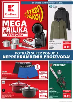 Kaufland - Slavonski Brod - Pregled kataloga iz trgovine Kaufland, vrijedi od 10.09.2025